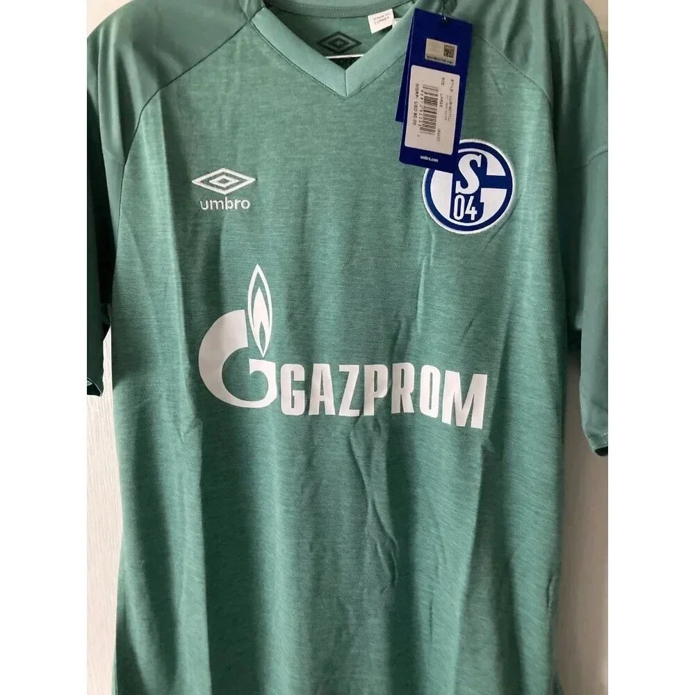 Néw ‎ umbro Germany gazprom soccer jersey s04 Sz Large​